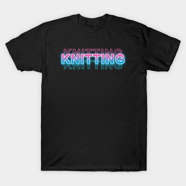 Knitting T-Shirt by Sanzida Design